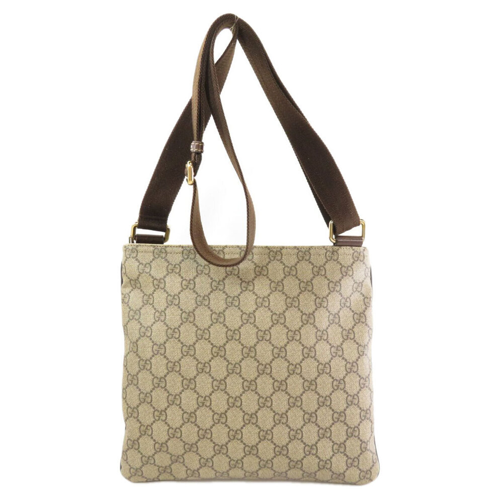 Gucci GG canvas Supreme bag Brown shoulder